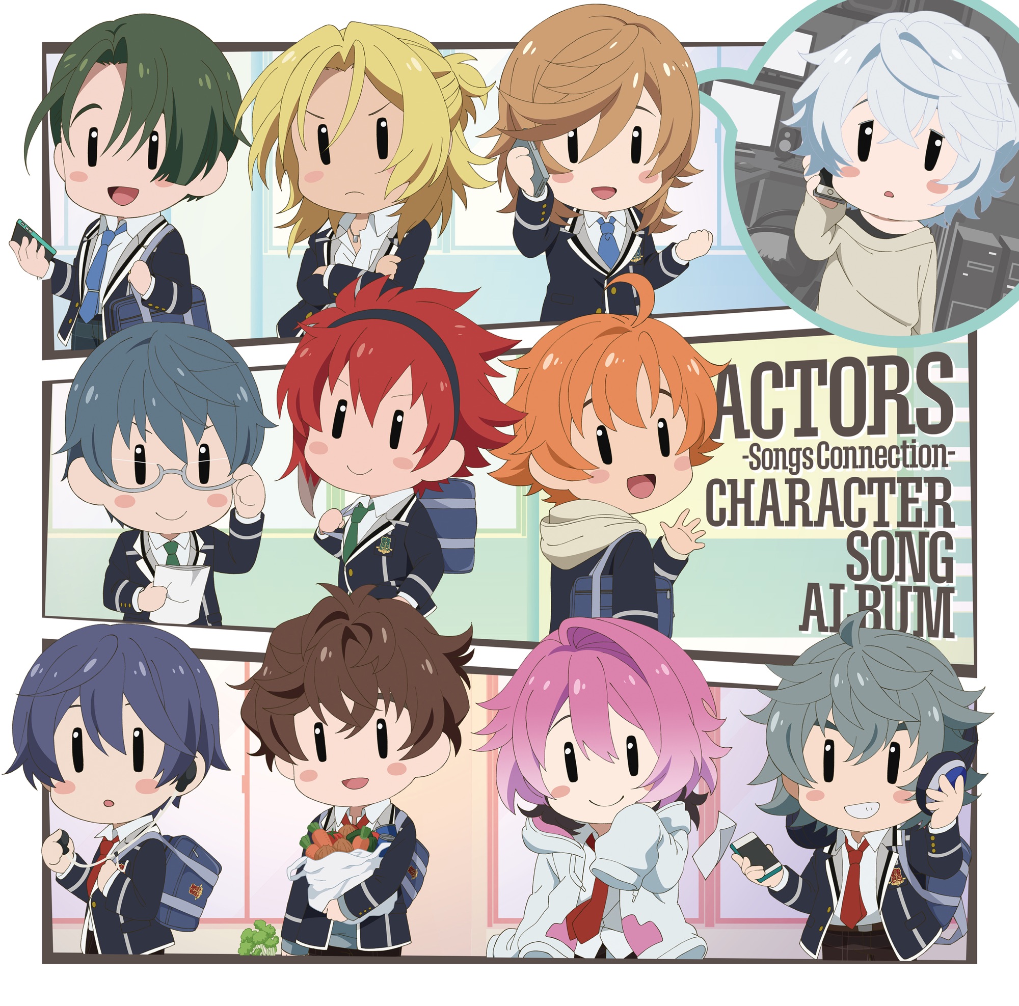 「ACTORS -Songs Connection- キャラクターソングアルバム」M8「路地裏nora」/ 五月女 燎 (cv:坪井智浩) ギター参加